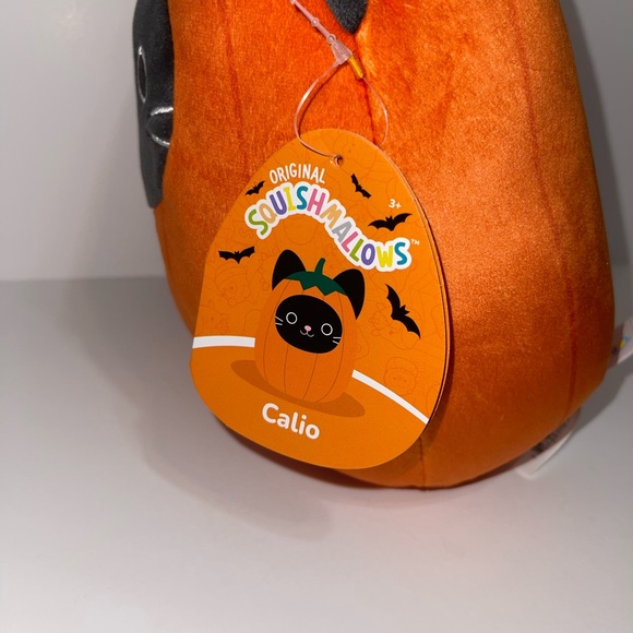 Squishmallows Calio the Pumpkin 8" and 3.5" Clip Halloween 2022 - Picture 7 of 13